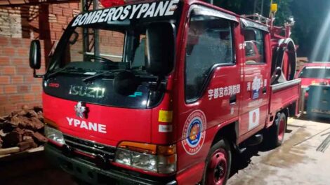 Bomberos de Ypané organizan feria para agradecer a ciudadanos