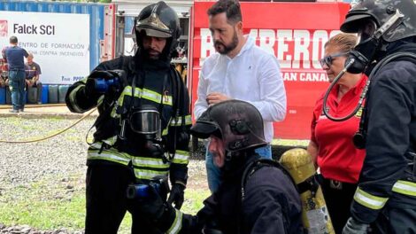 Bomberos incorpora cámaras térmicas de última generación