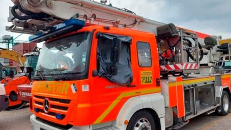 Nuevo camión para los Bomberos Voluntarios de San Vicente