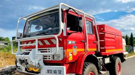 Bomberos de Rojas sumaron una nueva unidad a su parque automotor