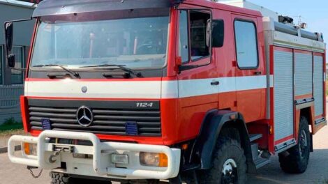 Bomberos Voluntarios de Nueve de Julio presenta una nueva unidad