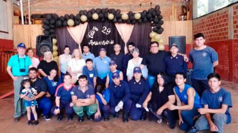 Bomberos Voluntarios de Puerto Libertad conmemoró su 29º Aniversario