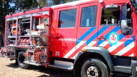 Bomberos Voluntarios de Tilisarao con nueva autobomba