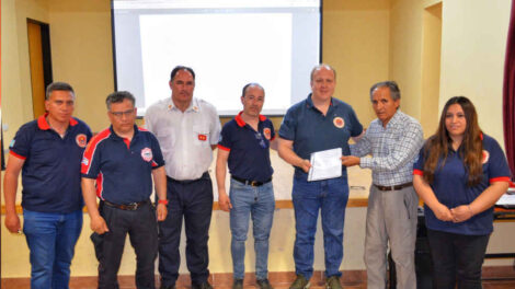 La Federación de Bomberos Voluntarios recibió un predio