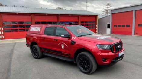 El parque de Bomberos de Miranda incorpora una pick up