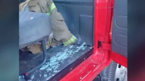 Bomberos Voluntarios de Villa Gobernador Gálvez sufrieron un ataque vandálico