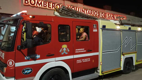 Los Bomberos de San Vicente adquirieron una nueva unidad