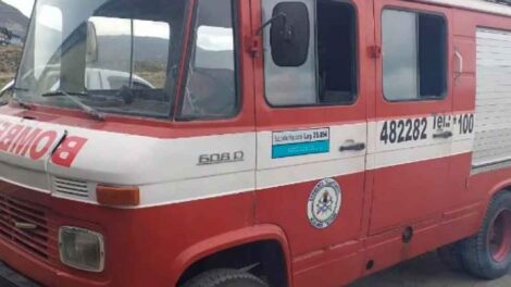 Intentaron robar un autobomba de los Bomberos Voluntarios