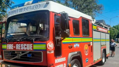 Los Bomberos Voluntarios de Merlo adquirieron una nueva Unidad