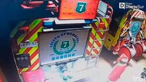 Reportan inusual robo en cuartel de Bomberos de Osorno