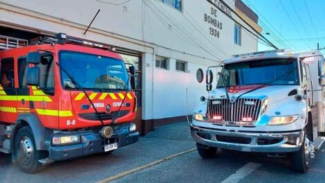 Octava Compañía de Bomberos de Valdivia celebra sus 100 años