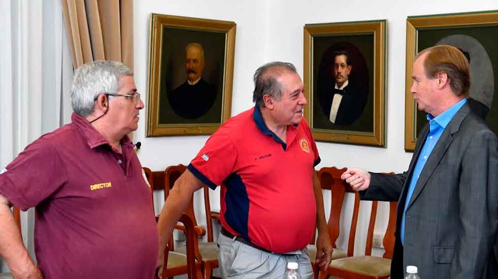 Bordet anunció nueva ley para Bomberos Voluntarios