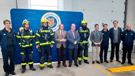 Nuevos equipos de respiración autónoma para los Bomberos