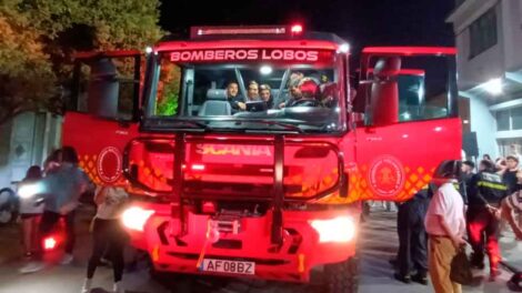 Bomberos Voluntarios de Lobos con nueva unidad forestal