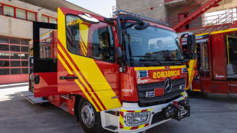 Nuevos vehículos del Cuerpo de Bomberos de Madrid