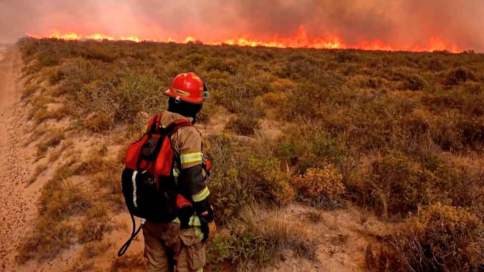 Los Bomberos de Trelew tuvieron más de 1.500 intervenciones durante el 2022