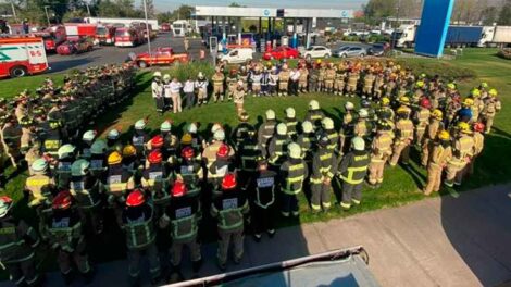 Fallece voluntaria de Bomberos mientras combatía incendios en el sur del país