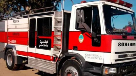 Murió un bombero en Corrientes en un extraño accidente