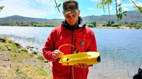 Bomberos Voluntarios de Trevelin recibieron Drone sumergible