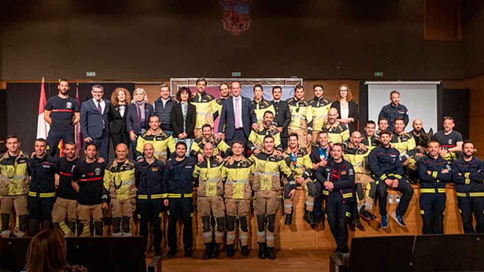 Los bomberos de Guadalajara celebran el día de su patrón