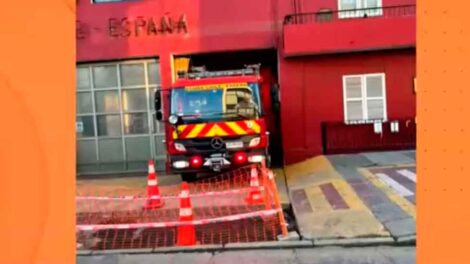 Cuartel de Bomberos en Santa Cruz quedó inhabilitado por arreglo vial