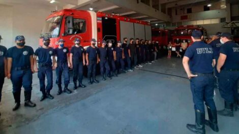 La Escuela de Cadetes de Bomberos de Lomas cumple 25 años