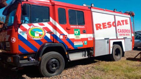 Bomberos Voluntarios de Caseros con nueva unidad