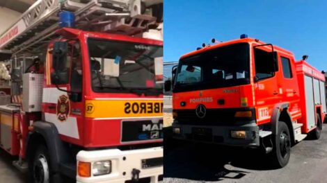 Bomberos Voluntarios de La Matanza presenta sus nuevos móviles