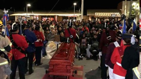 Bomberos de Pelequén despidió con honores a joven voluntario fallecido.