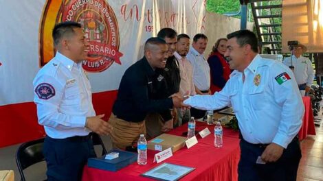 El cuerpo de Bomberos Voluntarios festejó en grande su 70 aniversario