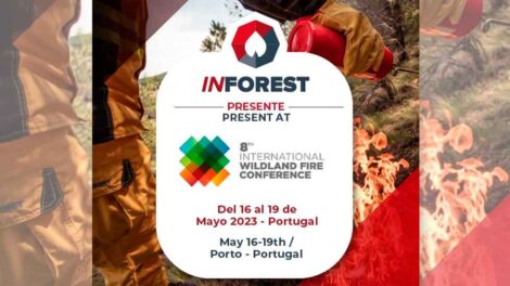 Inforest presente en la 8va edición de la Wildland Fire Conference en Porto - Portugal