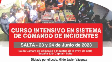 Curso intensivo de sistema de comando de incidentes