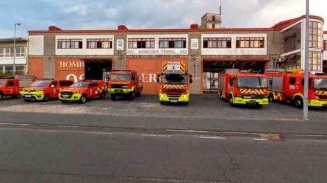 Los Bomberos de Ferrol mantienen sus protestas