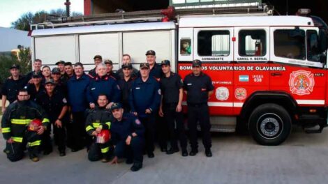 El Destacamento de Bomberos de Hinojo celebró su 22º aniversario