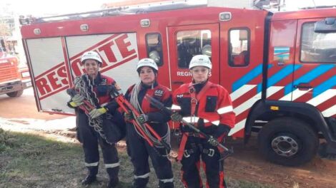 Ser bombero voluntario es una cuestión de vocación