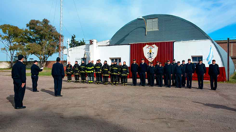 77° aniversario de los Bomberos de la Base Naval Puerto Belgrano
