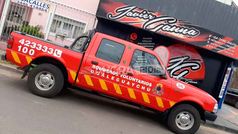 Bomberos Voluntarios de Gualeguaychú con nueva unidad