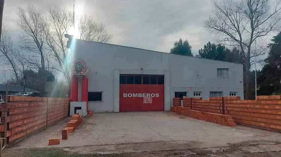 Comenzó la Ampliación del Cuartel de Bomberos en Reta