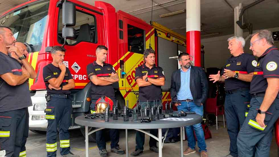 Más equipo para el Consorcio Provincial de Bomberos de Castellón