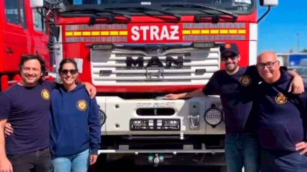 Bomberos Voluntarios de José Ignacio con nuevo camion