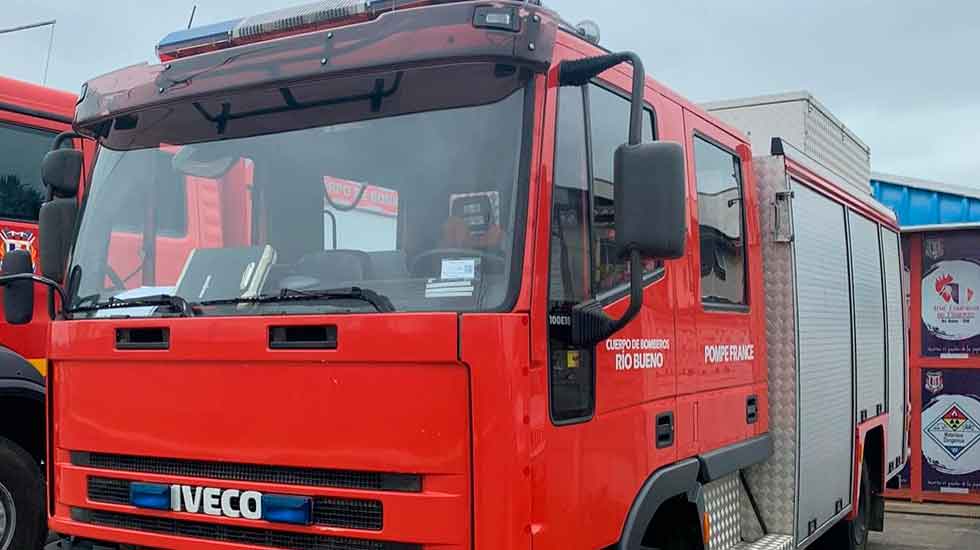 Nueva Unidad Bomberos de Pompe France Rio Bueno