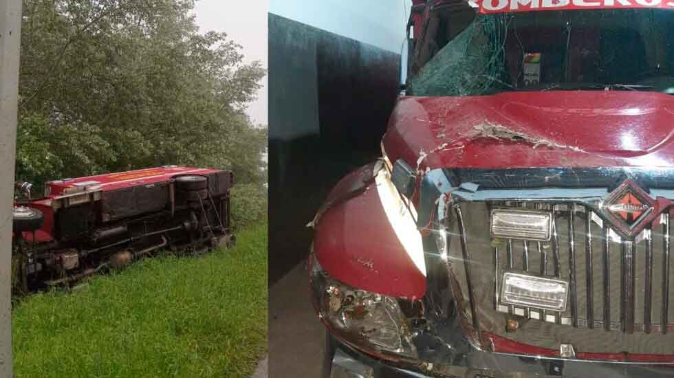 Bomberos pierde una unidad móvil de vital importancia