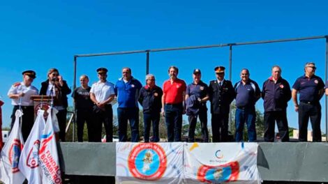 Desfile de cierre del 17º Encuentro Nacional de Cadetes