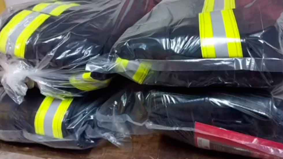 Bomberos Voluntarios de Timote con nueva indumentaria