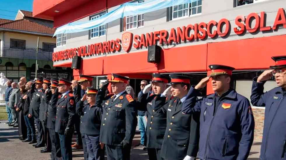 Aniversario de los Bomberos Voluntarios de San Fco. Solano