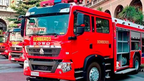 Bomberos espera incorporar 40 vehículos nuevos