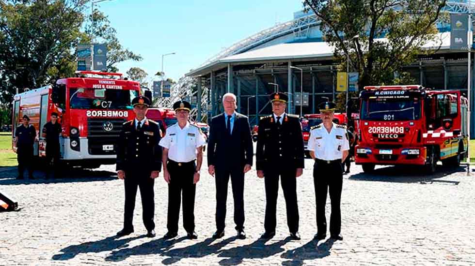 Bomberos de la Ciudad festejó su séptimo aniversario