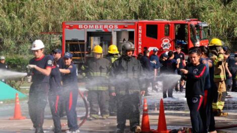 Ensenada fue sede de encuentro de cadetes de bomberos