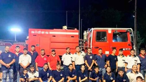 Los bomberos de Inés Indart adquirieron nueva unidad