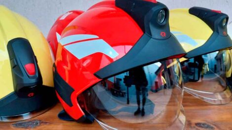 Bomberos adquirió nuevos cascos con mayor protección